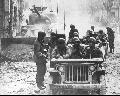 3 feldert jeep. 5th Army Field Artillery. Vergato, Olasz o.(Italy), 1945 prilis.