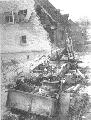 Photo-casualty of german artillery, Ensheim, Germany, 15. Mar. 1945