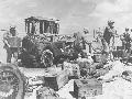 USMC jeep #43764, on Tarawa Island beach.