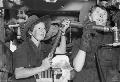 ?Darwin, NT. c.1944. Two motor transport drivers with the Australian Women's Army Service (AWAS)