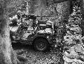 A jeep carrying a machine-gun used by an advanced US Recon. Unit. US, February 1943