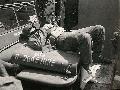 20457635-S Willys MB, Soldier Asleep on Jeep after Invasion of France