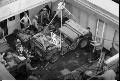 Tarawa, November 1943 Note the first aid box on dashoard and tool kit rack on right side.