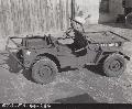 2077049 S MB A regular Jeep converted by artillery medics for use as an emergency litter.  Signal Corps photo